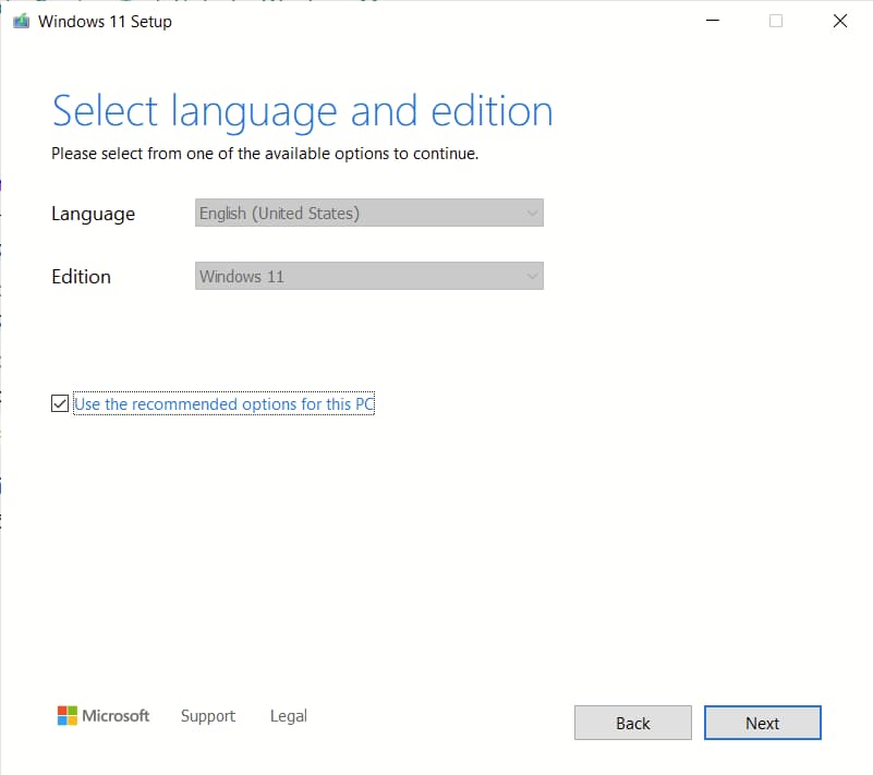 Tạo USB cài đặt Windows
